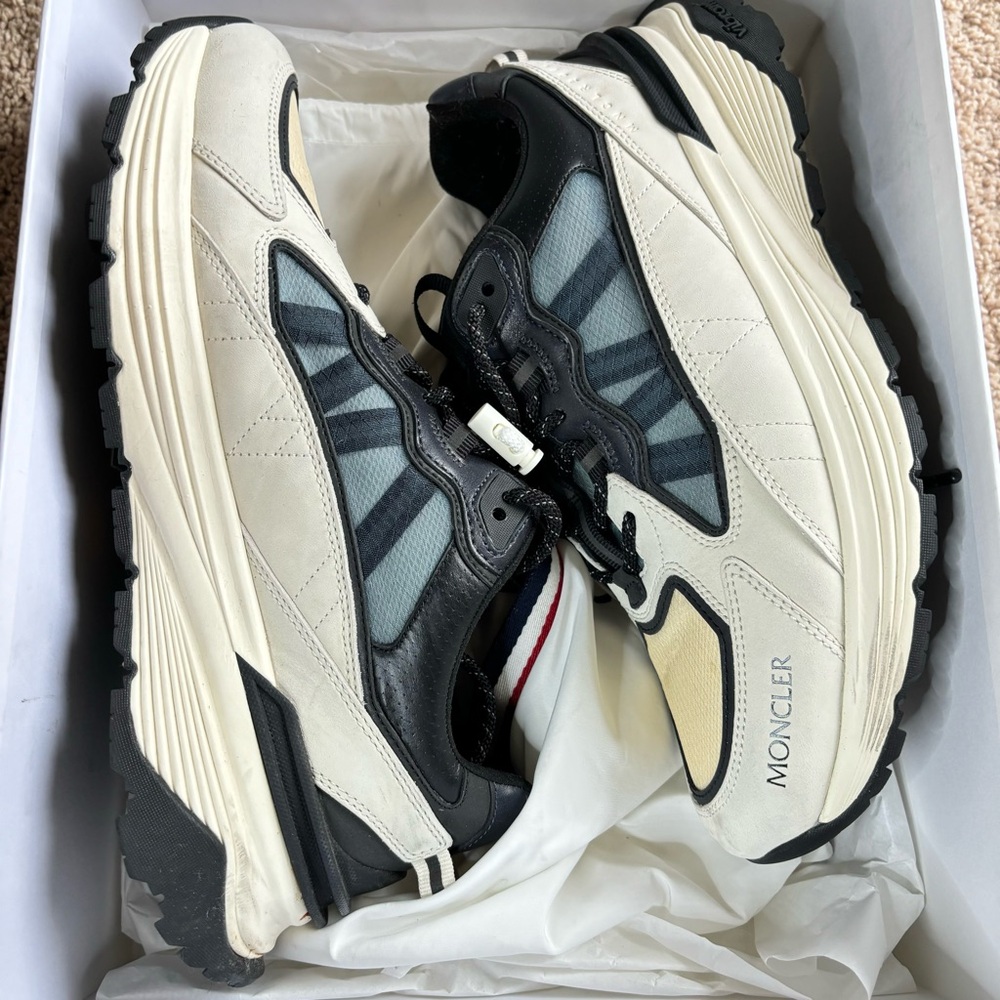 Men’s Moncler sneakers.
